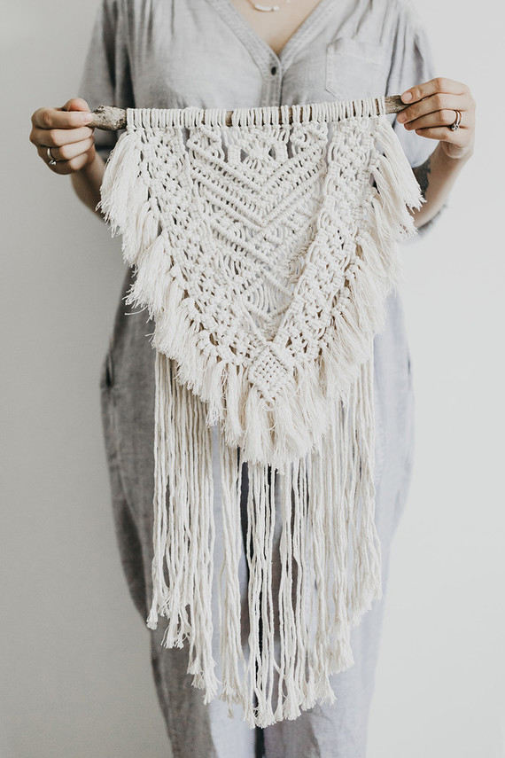 At home family session with macrame artist Judah Co.