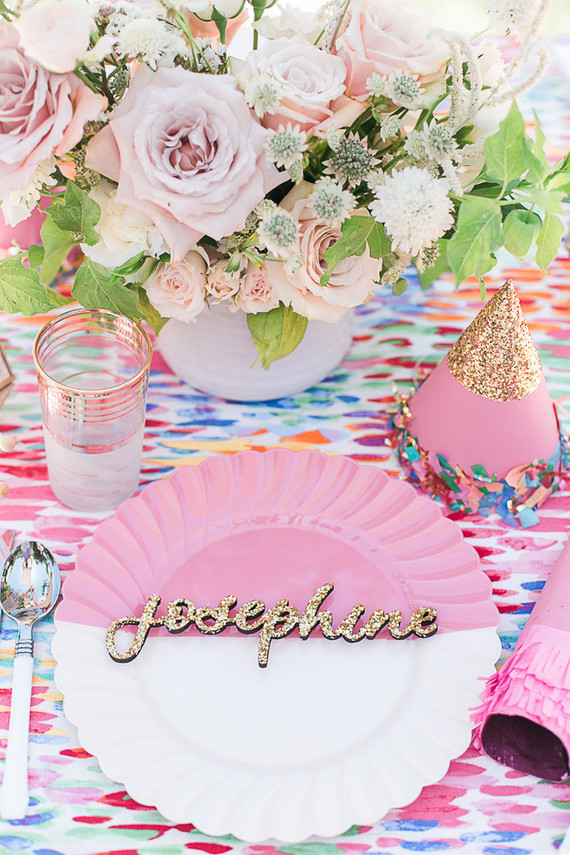 Rainbow birthday party