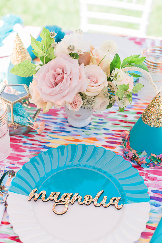 Rainbow birthday party