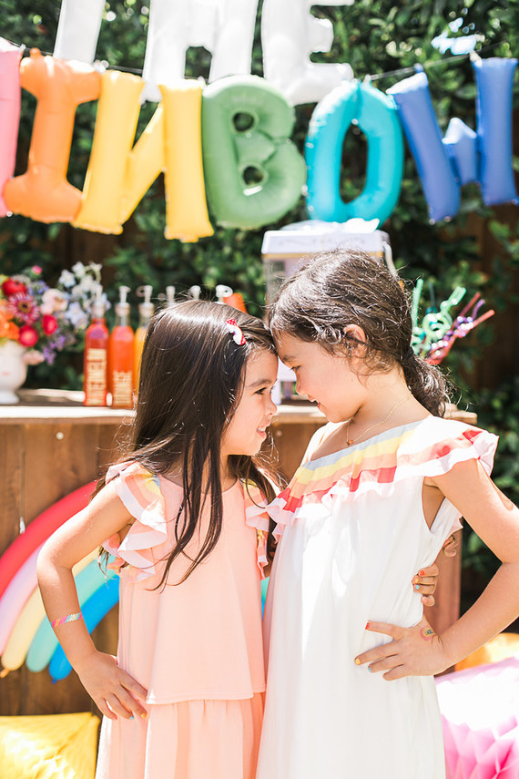 Rainbow birthday party Inspiration