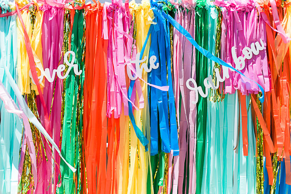 Rainbow birthday party