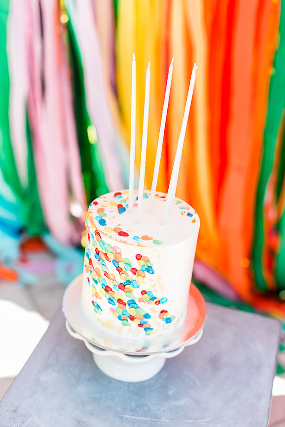 Rainbow birthday party