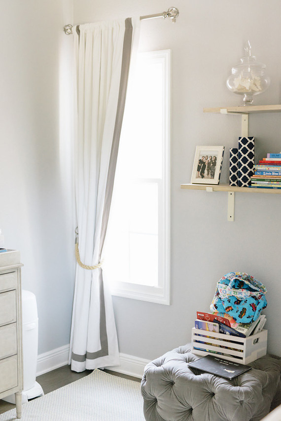 Neutral nautical boy's nursery