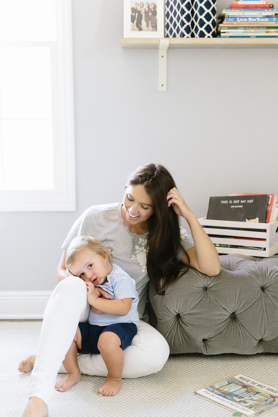 Neutral nautical boy's nursery