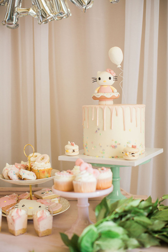 Hello Kitty donut party