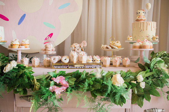 Hello Kitty donut party