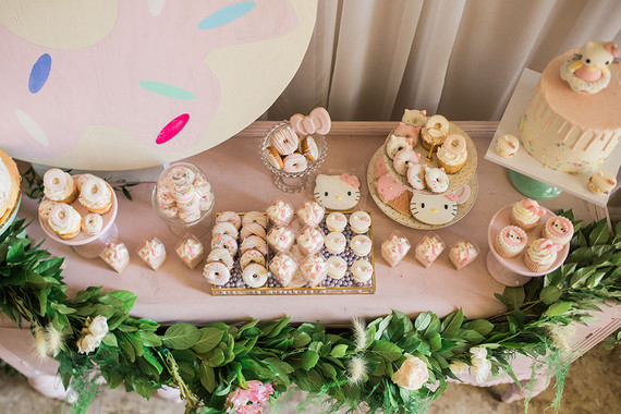 Hello Kitty donut party Inspiration