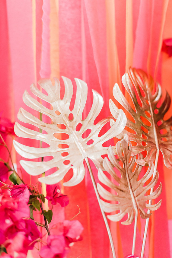 Bougainvillea and Marigold Love themed birthday party