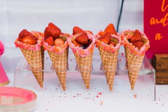 Bougainvillea and Marigold Love themed birthday party