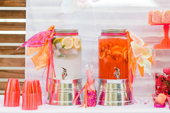 Bougainvillea and Marigold Love themed birthday party