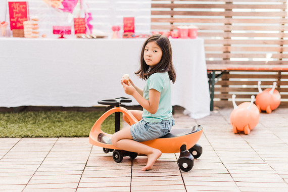 Bougainvillea and Marigold Love themed birthday party