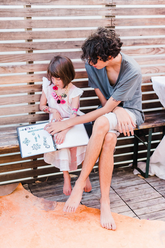 Bougainvillea and Marigold Love themed birthday party