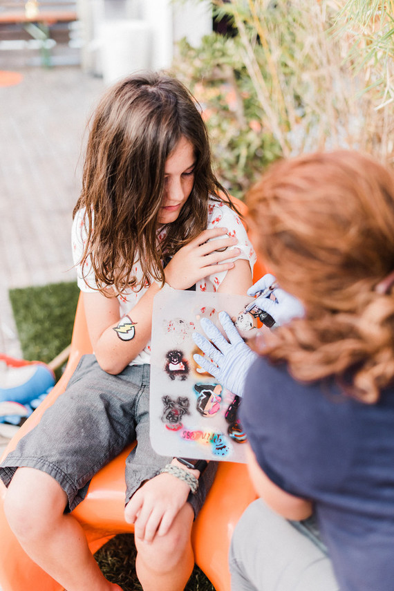 Bougainvillea and Marigold Love themed birthday party