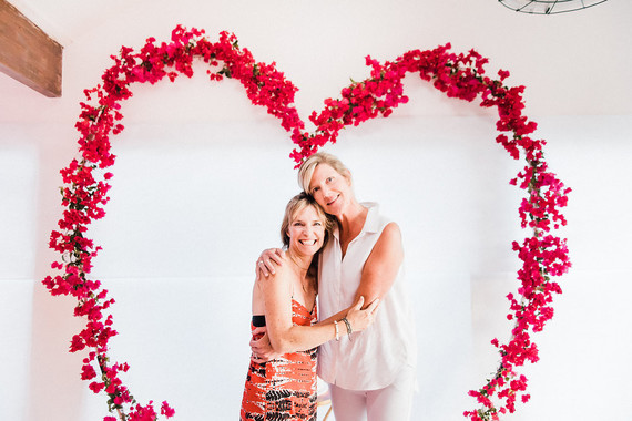 Bougainvillea and Marigold Love themed birthday party