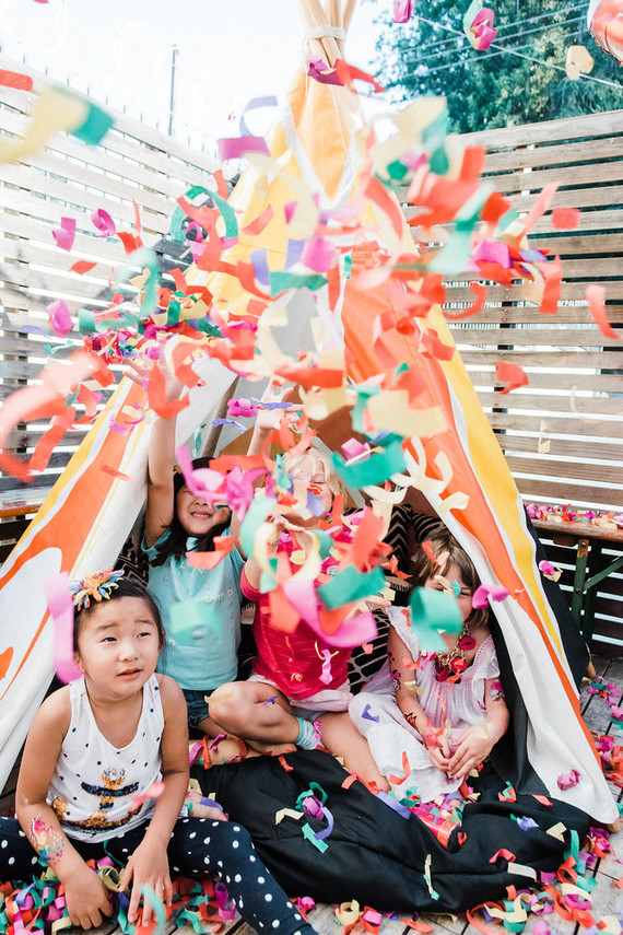Bougainvillea and Marigold Love themed birthday party