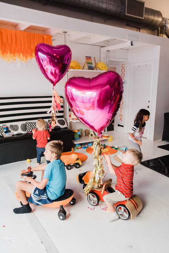 Bougainvillea and Marigold Love themed birthday party