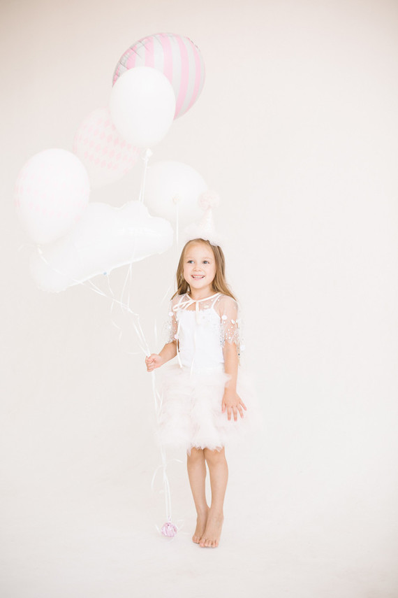 Ethereal feminine girl's birthday party ideas