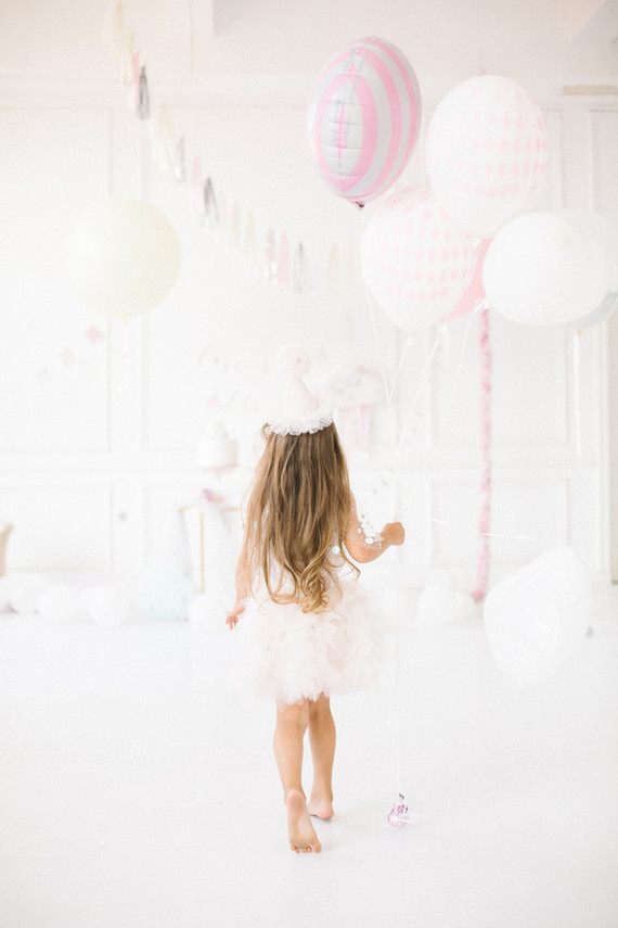Ethereal feminine girl's birthday party ideas