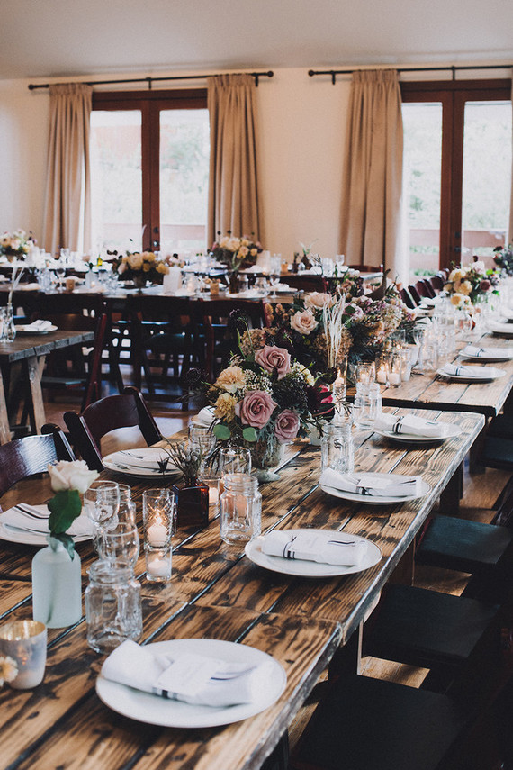 Moody rainy Topanga Canyon wedding at the 1909