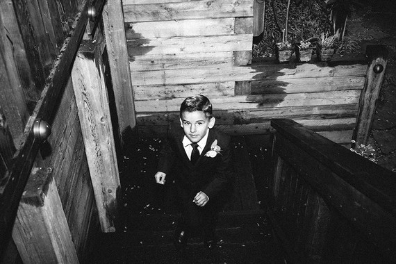 Moody rainy Topanga Canyon wedding at the 1909