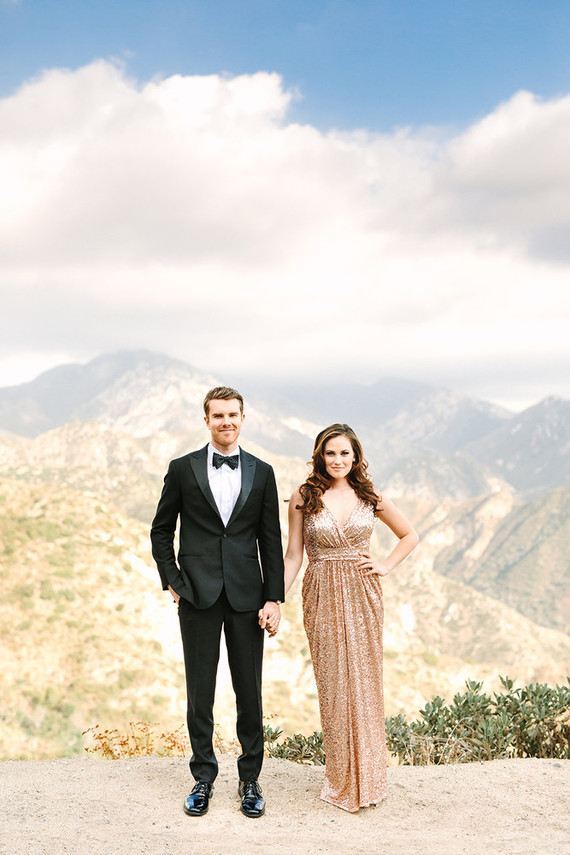 Angeles national forest engagement shoot