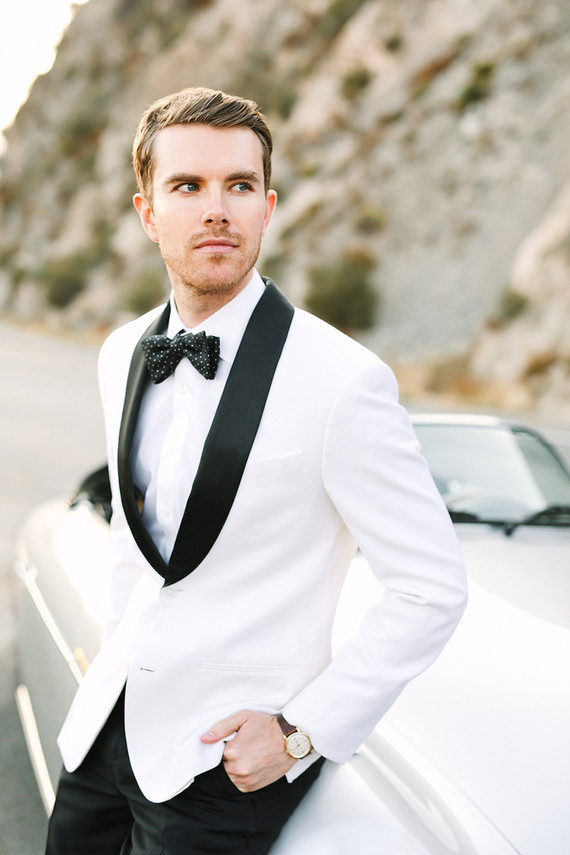 White suit jacket