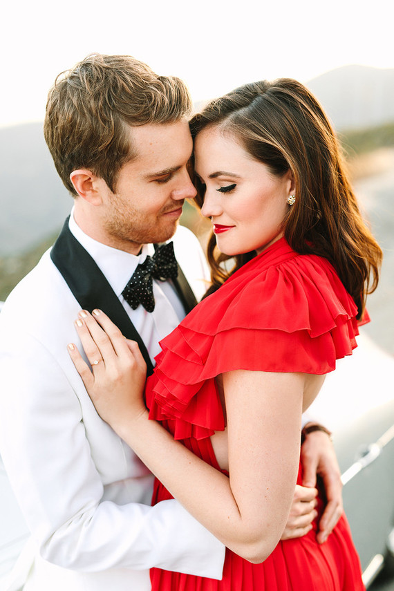 Angeles national forest engagement shoot