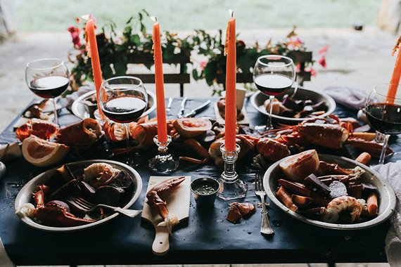 Dramatic fall floral ideas