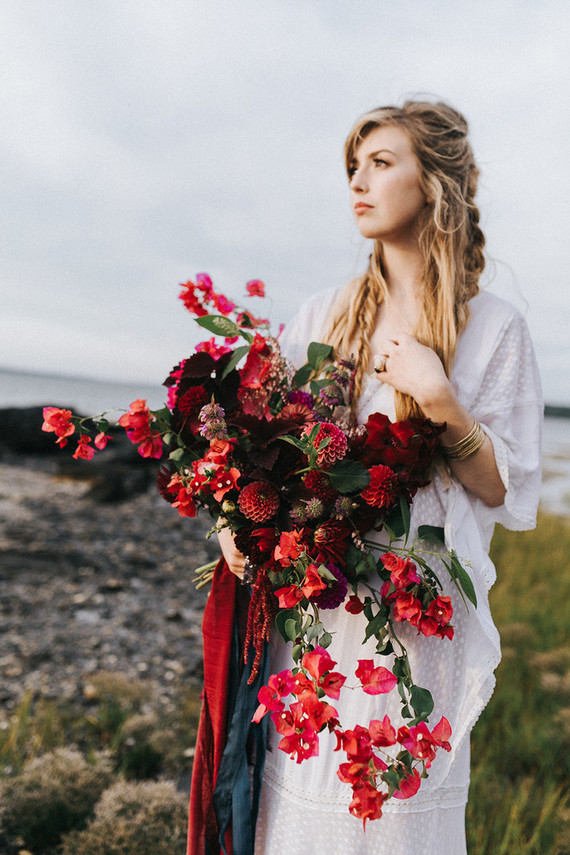 Dramatic fall floral ideas