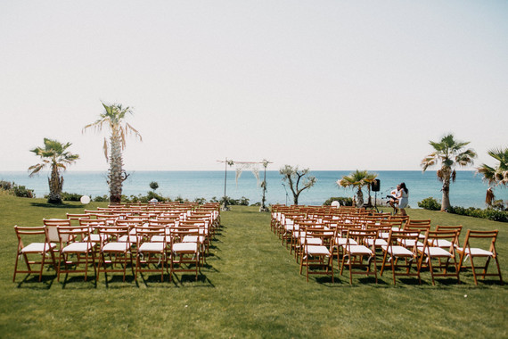 Boho beach wedding Greece
