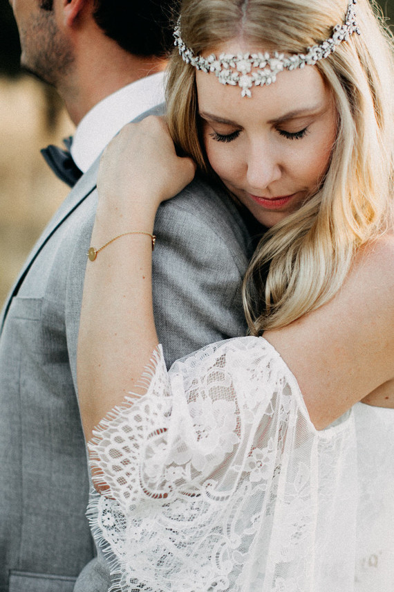 Boho beach wedding Greece