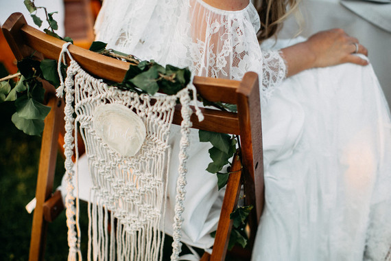 Boho beach wedding Greece