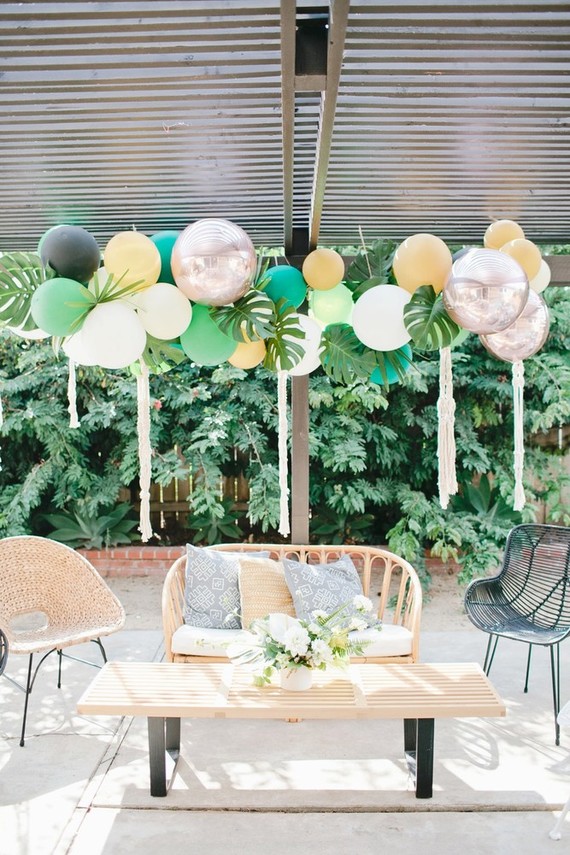 Jungle themed first birthday party ideas