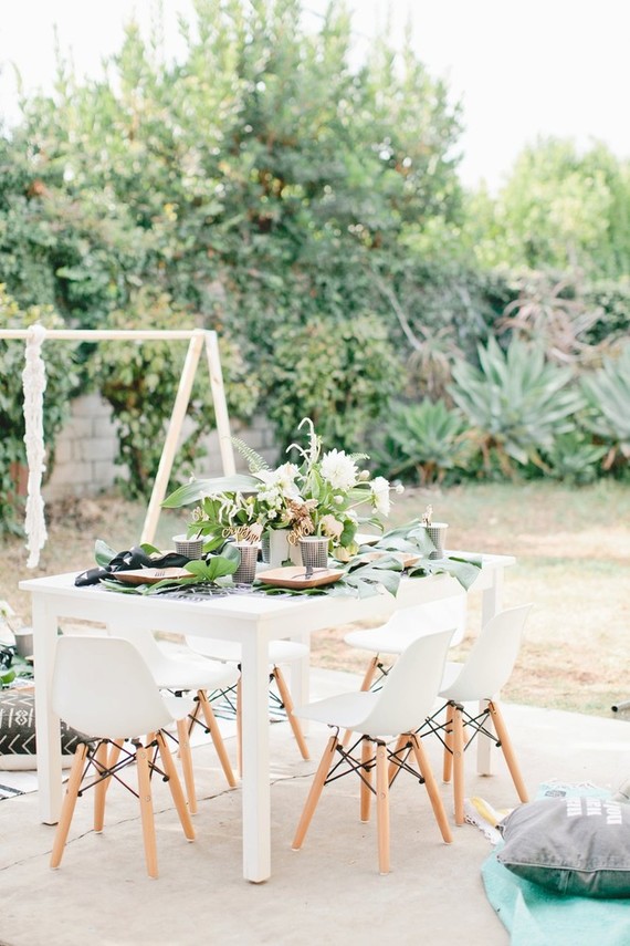 Jungle themed first birthday party ideas