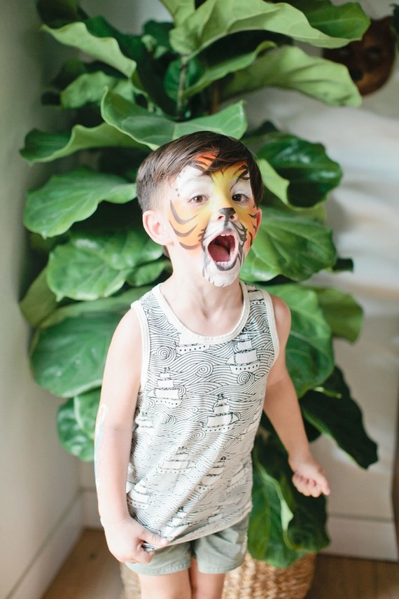 Jungle themed first birthday party ideas