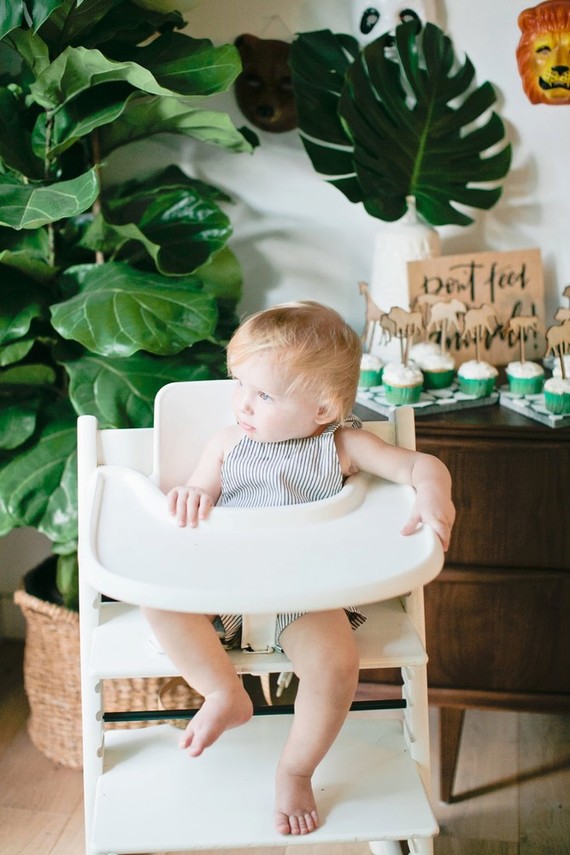 Jungle themed first birthday party ideas