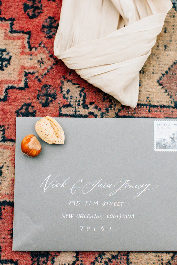 Romantic wedding invitations