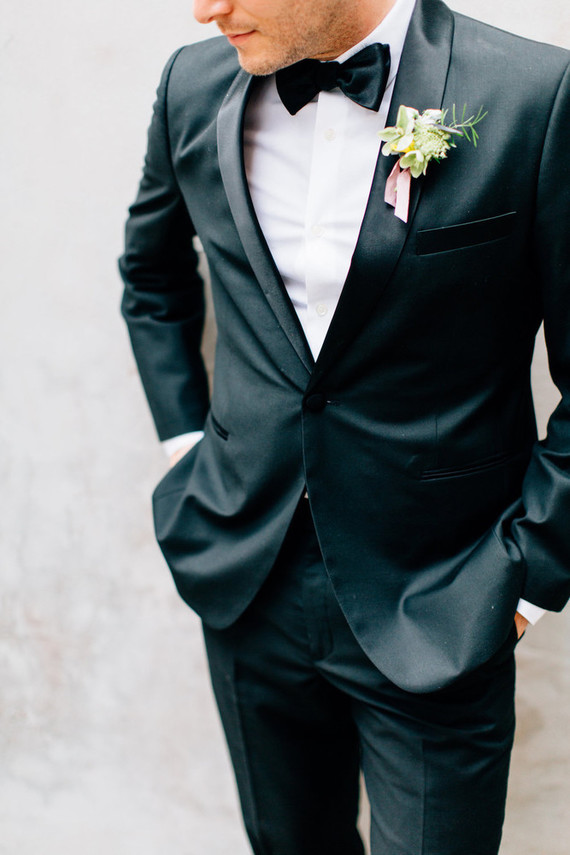classic groom's tux