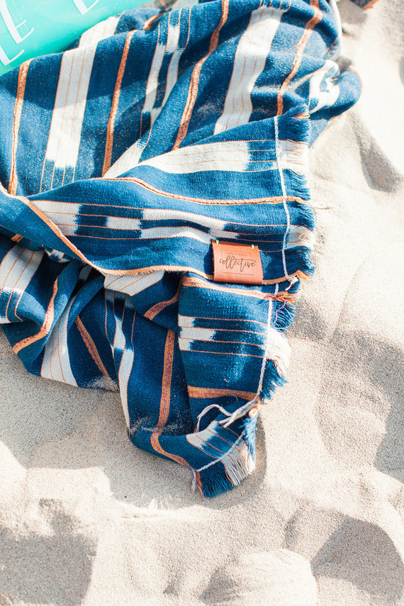 Beachy boho gender reveal party