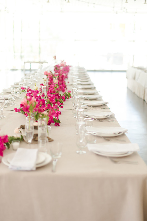 Bougainvillea-inspired wedding ideas