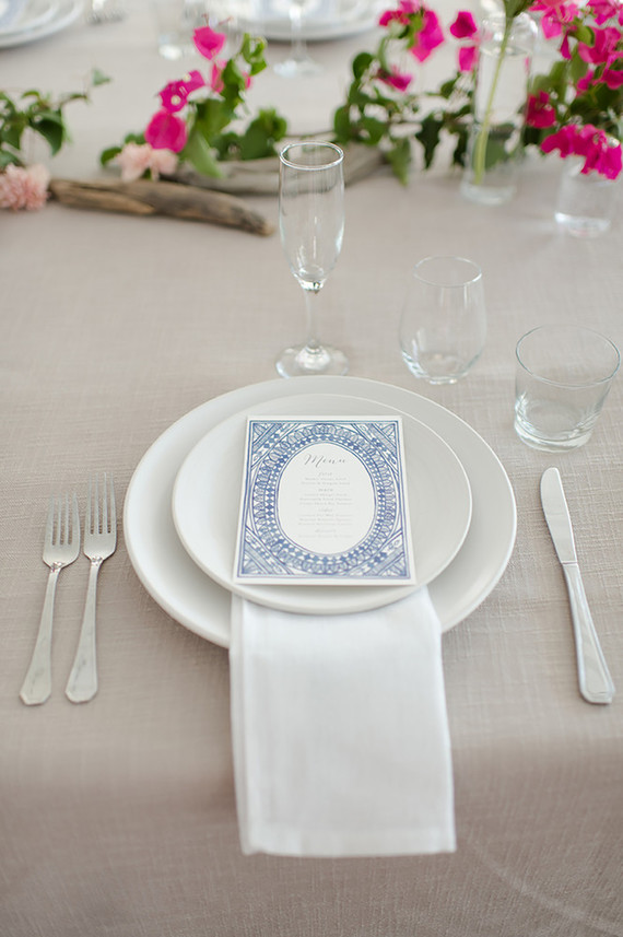 Bougainvillea-inspired wedding at Ace Hotel Palm Springs