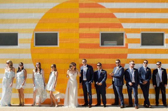 Bougainvillea-inspired wedding at Ace Hotel Palm Springs