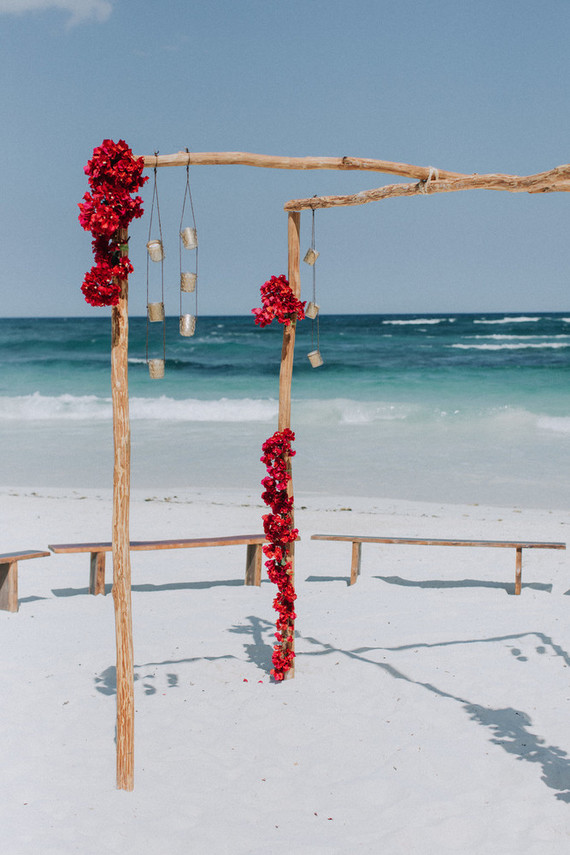 Cosmic Mayan wedding ceremony in Tulum