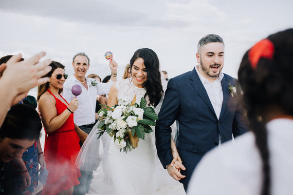 Cosmic Mayan wedding ceremony in Tulum