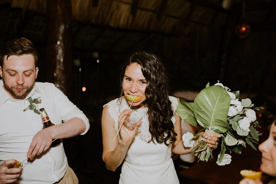 Cosmic Mayan wedding ceremony in Tulum