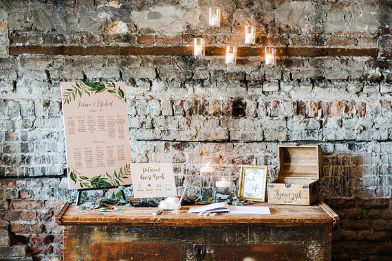 Classic Chicago wedding ceremony at A New Leaf Inspiration