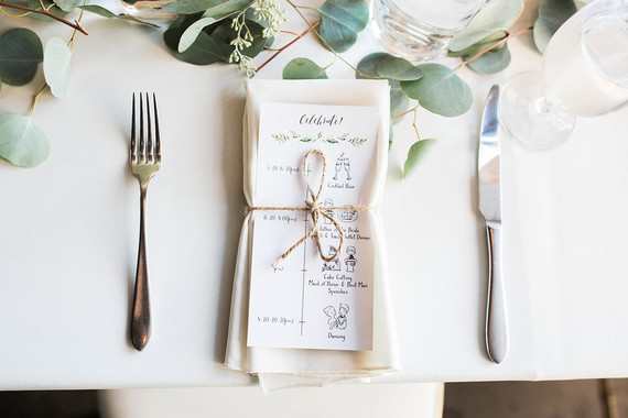 Classic Chicago wedding ceremony at A New Leaf Inspiration