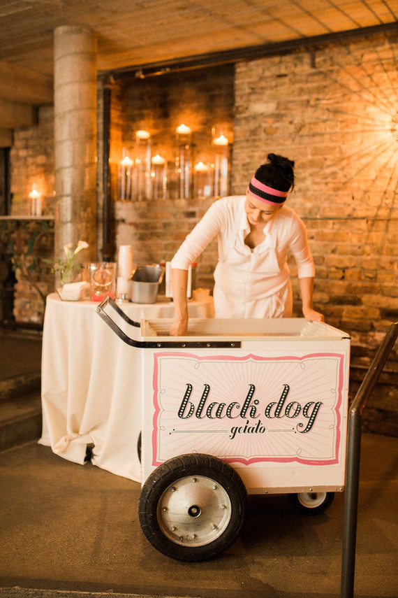 Classic Chicago wedding ceremony at A New Leaf