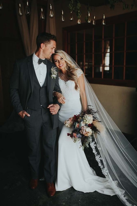 Romantic fall wedding inspiration at The Foundry in Nashville