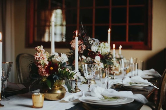 Romantic fall wedding inspiration at The Foundry in Nashville